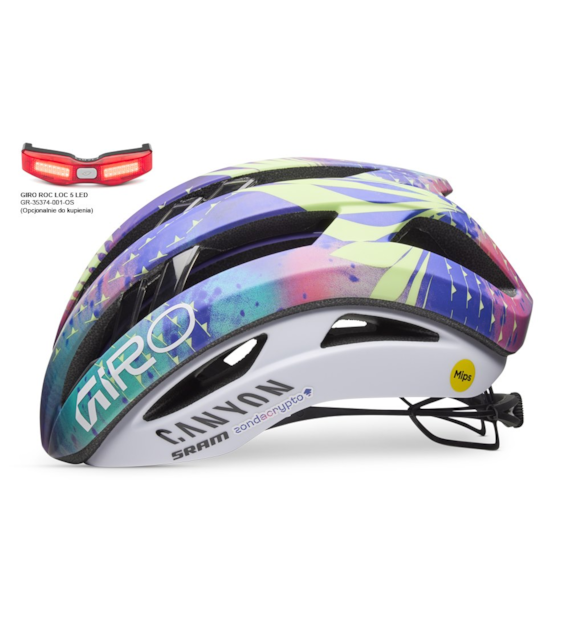 Kask szosowy GIRO ARIES SPHERICAL CANYON/SRAM TEAM roz. S (51-55 cm) (Limited Edition) (NEW)