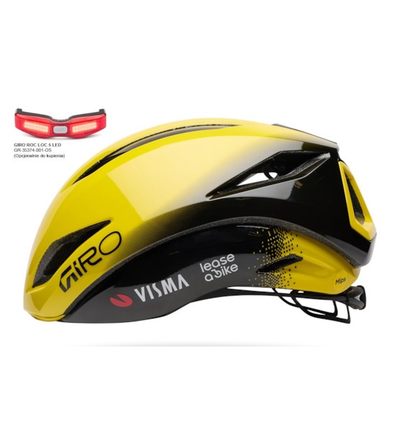 Kask szosowy GIRO ECLIPSE PRO SPHERICAL VISMA VLB TEAM roz. M (55-59 cm) (Limited Edition) (NEW)