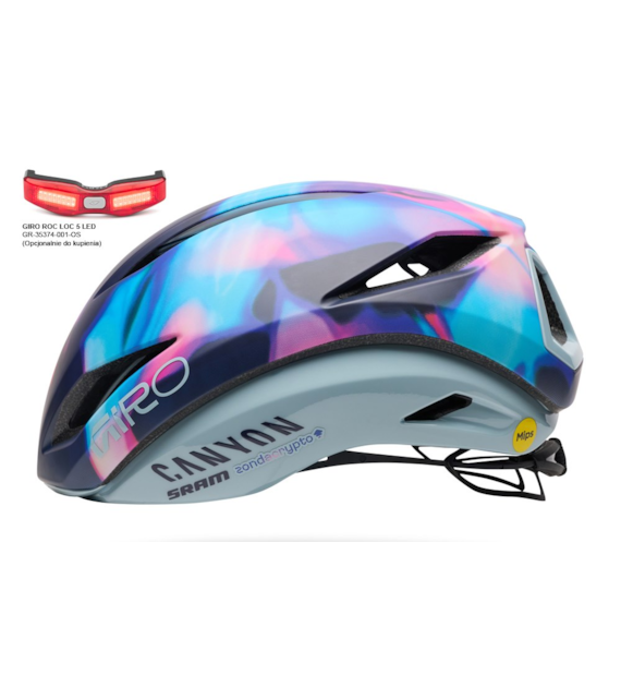 Kask szosowy GIRO ECLIPSE PRO SPHERICAL CANYON/SRAM TEAM roz. L (59-63 cm) (Limited Edition) (NEW)