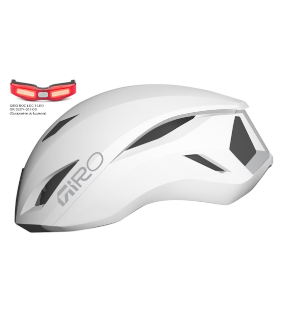 Kask szosowy GIRO ECLIPSE ELITE MIPS matte white roz. L (59-63 cm) (NEW)