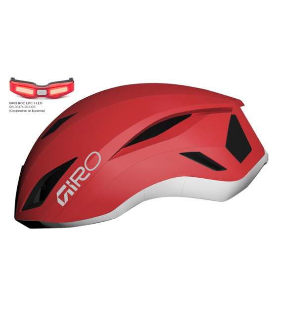 Kask szosowy GIRO ECLIPSE ELITE MIPS matte flame red roz. L (59-63 cm) (NEW)