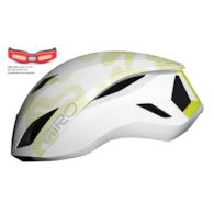 Kask szosowy GIRO ECLIPSE ELITE MIPS matte white hi viz green spark roz. L (59-63 cm) (NEW)