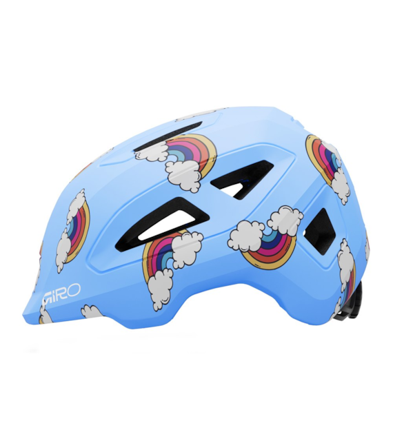 Kask dziecięcy GIRO SCAMP II matte multi rainbow roz. S (49-53 cm) (NEW)