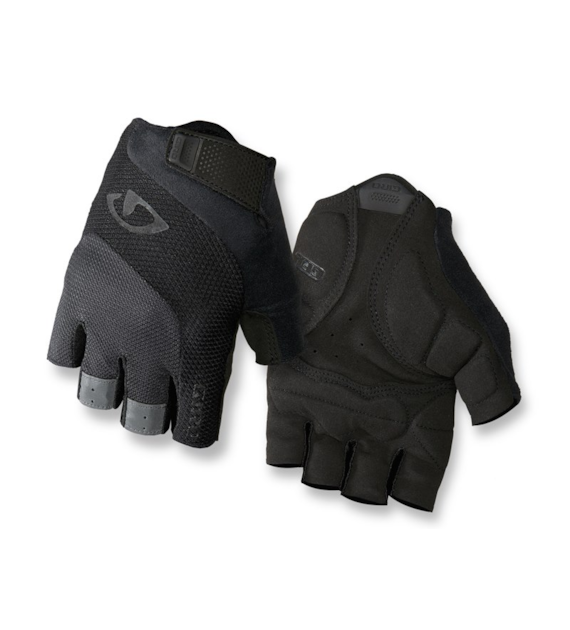 Rękawiczki męskie GIRO BRAVO GEL krótki palec black roz. L (obwód dłoni 229-248 mm / dł. dłoni 189-199 mm)