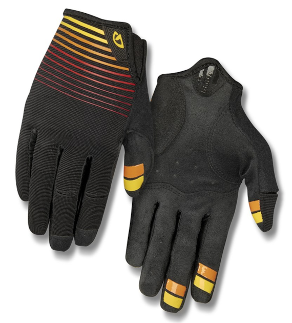 Rękawiczki męskie GIRO DND długi palec heatwave black roz. L (obwód dłoni 229-248 mm / dł. dłoni 189-199 mm)