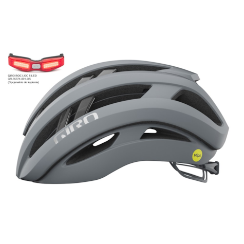 Kask szosowy GIRO ARIES SPHERICAL matte sharkskin.