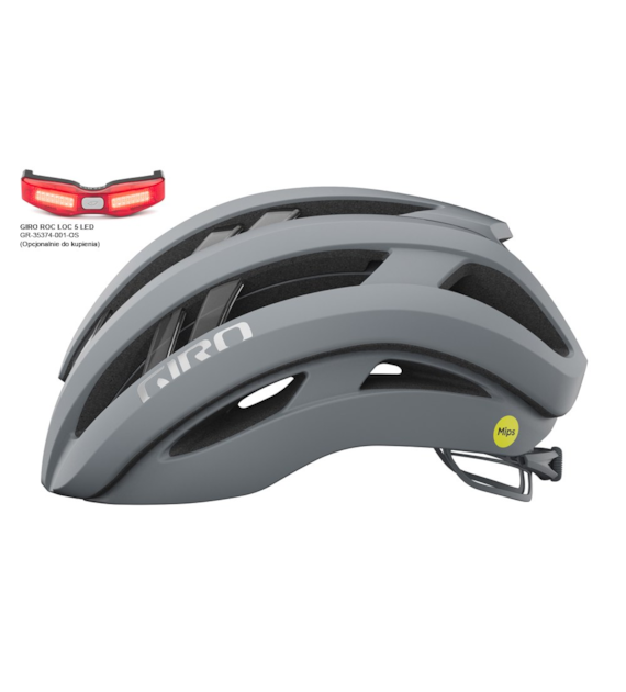 Kask szosowy GIRO ARIES SPHERICAL matte sharkskin roz. L (59-63 cm).