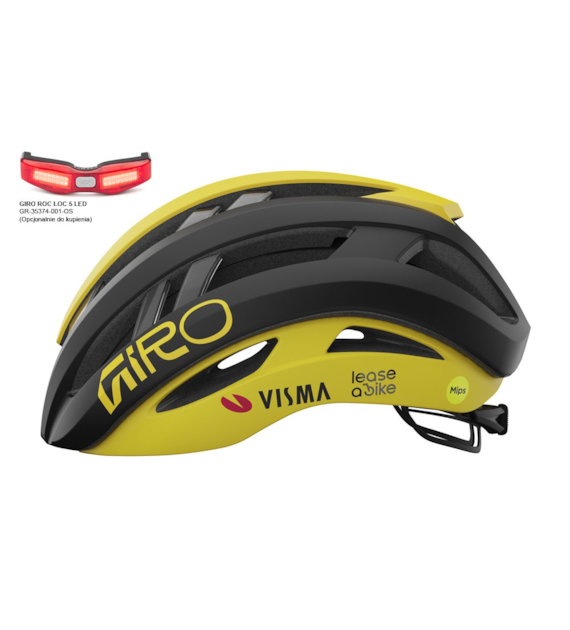 Kask szosowy GIRO ARIES SPHERICAL VISMA Lease a Bike TEAM roz. L (59-63 cm) (Limited Edition)