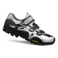 Buty mtb LAKE MX165 czarno-srebrne roz.39 (WYPRZEDAŻ -60%)
