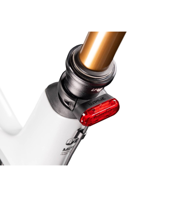 Lampka tylna do e-bike LUPINE C14 45 Lumenów, Fabryczne wyjście pod Shimano, Montaż na sztycy, Zacisk 31,6mm do 30,9mm (NEW)