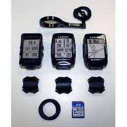 Zestaw LEZYNE VIDEO DISPLAY GPS POP uniwersalny, atrapy nowych modeli liczników i karta sd z filmami (NEW)