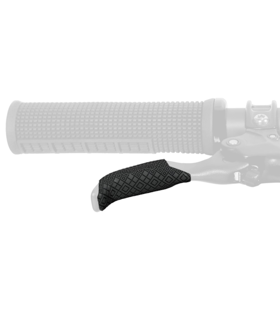 LIZARDSKINS DSP Lever Grip - Jet Black 0.5 mm (2 zestawy po 2 szt.) (NEW)
