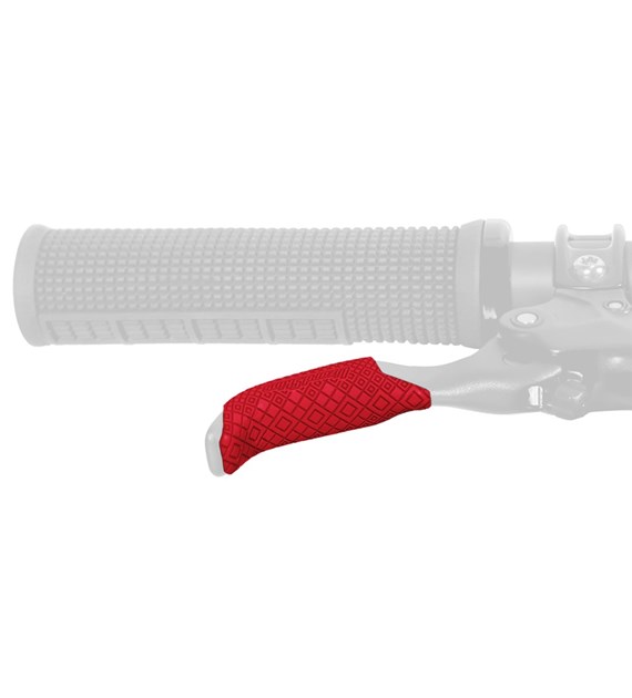 LIZARDSKINS DSP Lever Grip - Crimson Red 0.5 mm (2 zestawy po 2 szt.) (NEW)
