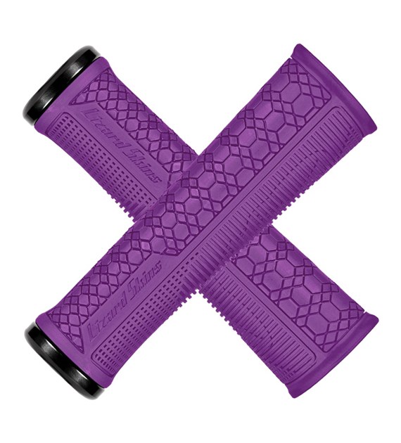 Chwyty kierownicy LIZARDSKINS Single-Clamp Lock-On GRADIENT 36.5mm 136mm 115g - Ultra Purple (NEW 2025)