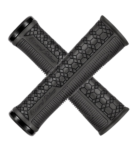 Chwyty kierownicy LIZARDSKINS Single-Clamp Lock-On GRADIENT 36.5mm 136mm 115g - Jet Black (NEW 2025)