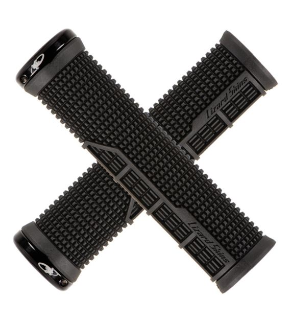 Chwyty kierownicy LIZARDSKINS MACHINE LOCK-ON klamry jet black (NEW)