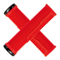 Chwyty kierownicy LIZARDSKINS MACHINE LOCK-ON klamry candy red (NEW)