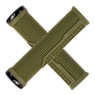 Chwyty kierownicy LIZARDSKINS MACHINE LOCK-ON klamry olive green (NEW)