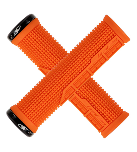 Chwyty kierownicy LIZARDSKINS MACHINE LOCK-ON klamry blaze orange (NEW)