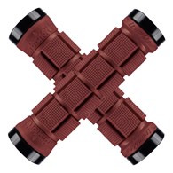 Chwyty kierownicy LIZARDSKINS Dual-Clamp Lock-On NORTHSHORE - Deep Red (NEW)
