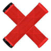 Chwyty kierownicy LIZARDSKINS Single-Clamp Lock-On STRATA Candy Red klamry 130mm (NEW)