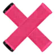 Chwyty kierownicy LIZARDSKINS Single-Clamp Lock-On STRATA Neon Pink klamry 130mm (NEW)