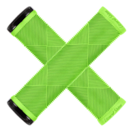 Chwyty kierownicy LIZARDSKINS Single-Clamp Lock-On STRATA Lime Green klamry 130mm (NEW)