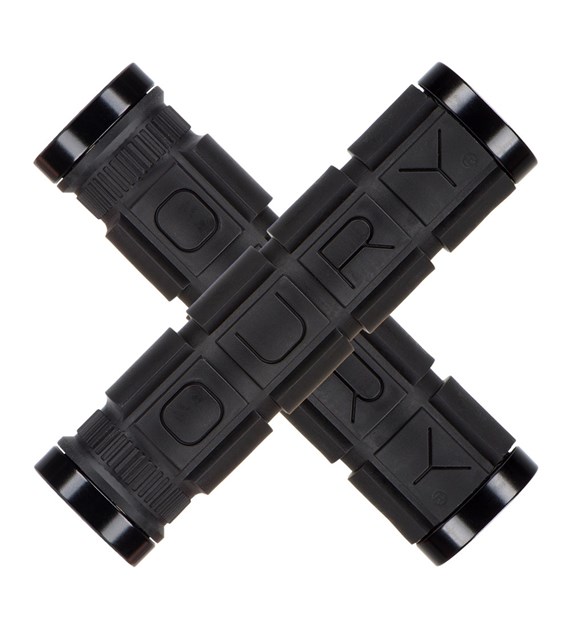 Chwyty kierownicy LIZARDSKINS Dual-Clamp Lock-On OURY - Black (NEW 2024)