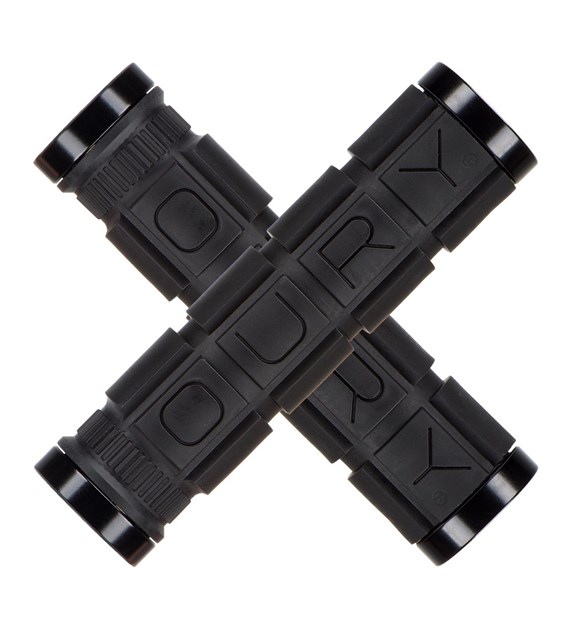 Chwyty kierownicy LIZARDSKINS Dual-Clamp Lock-On OURY - Black (NEW)