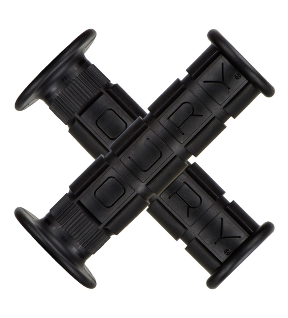 Chwyty kierownicy LIZARDSKINS Single Compound OURY w/ Flange - Black (NEW)