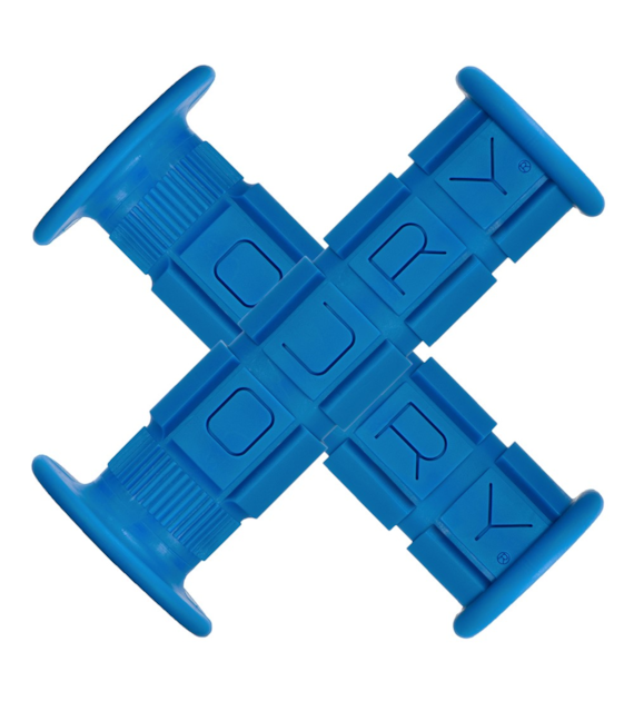 Chwyty kierownicy LIZARDSKINS Single Compound OURY w/ Flange - Blue (NEW)