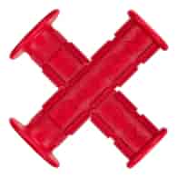 Chwyty kierownicy LIZARDSKINS Single Compound OURY w/ Flange - Red (NEW)