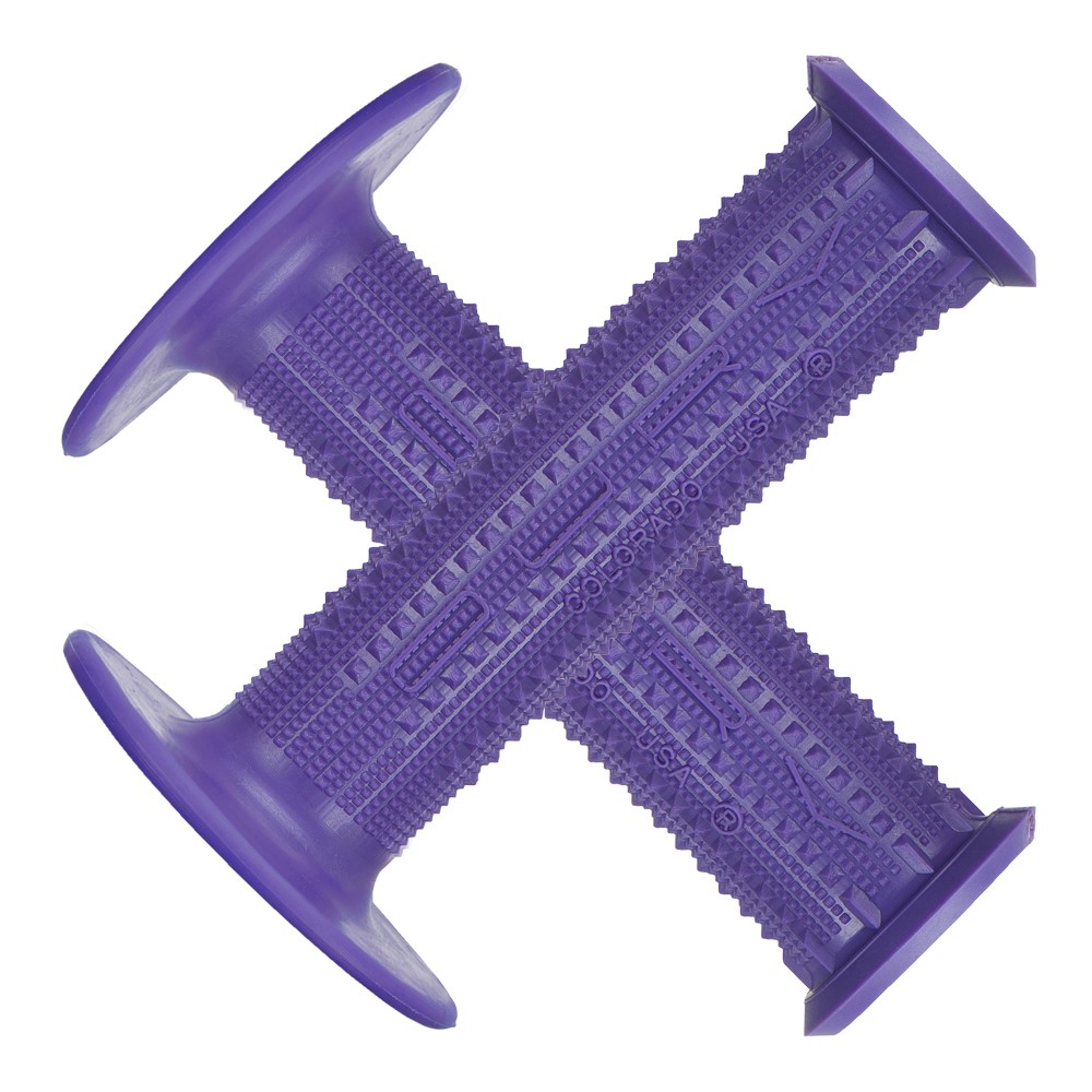 Chwyty kierownicy LIZARDSKINS Single Compound PYRAMID w/ Flange - Purple (NEW)
