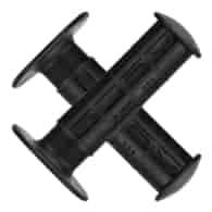 Chwyty kierownicy LIZARDSKINS Single Compound WAFFLE w/ Flange - Black (NEW)