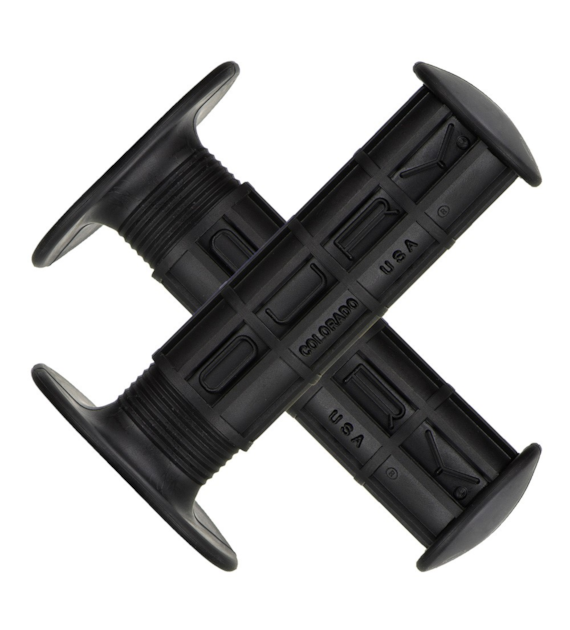 Chwyty kierownicy LIZARDSKINS Single Compound WAFFLE w/ Flange - Black (NEW)