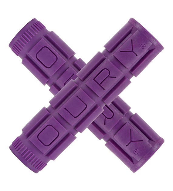 Chwyty kierownicy LIZARDSKINS Single Compound OURY V2 - Ultra Purple (NEW 2024)