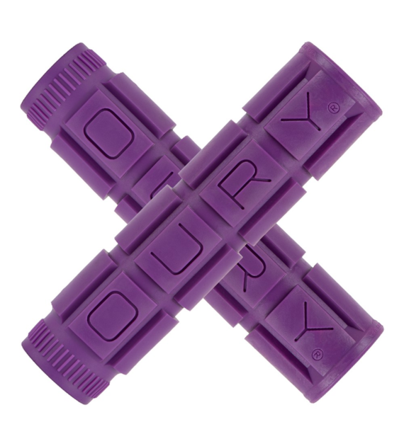 Chwyty kierownicy LIZARDSKINS Single Compound OURY V2 - Ultra Purple (NEW)