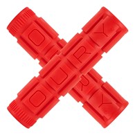 Chwyty kierownicy LIZARDSKINS Single Compound OURY V2 - Candy Red (NEW 2024)