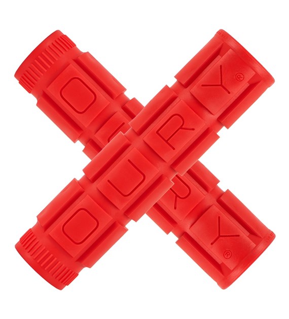 Chwyty kierownicy LIZARDSKINS Single Compound OURY V2 - Candy Red (NEW 2024)