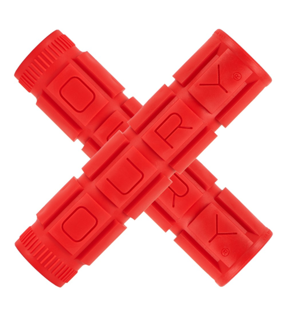Chwyty kierownicy LIZARDSKINS Single Compound OURY V2 - Candy Red (NEW)