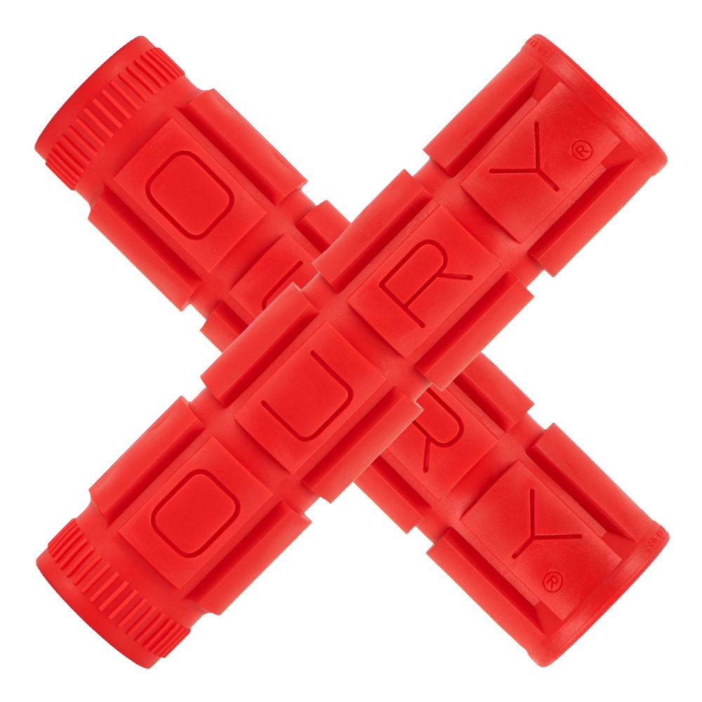 Chwyty kierownicy LIZARDSKINS Single Compound OURY V2 - Candy Red (NEW)