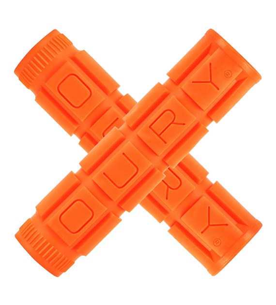 Chwyty kierownicy LIZARDSKINS Single Compound OURY V2 - Blaze Orange (NEW)