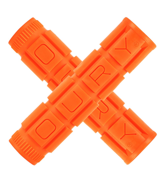 Chwyty kierownicy LIZARDSKINS Single Compound OURY V2 - Blaze Orange (NEW)