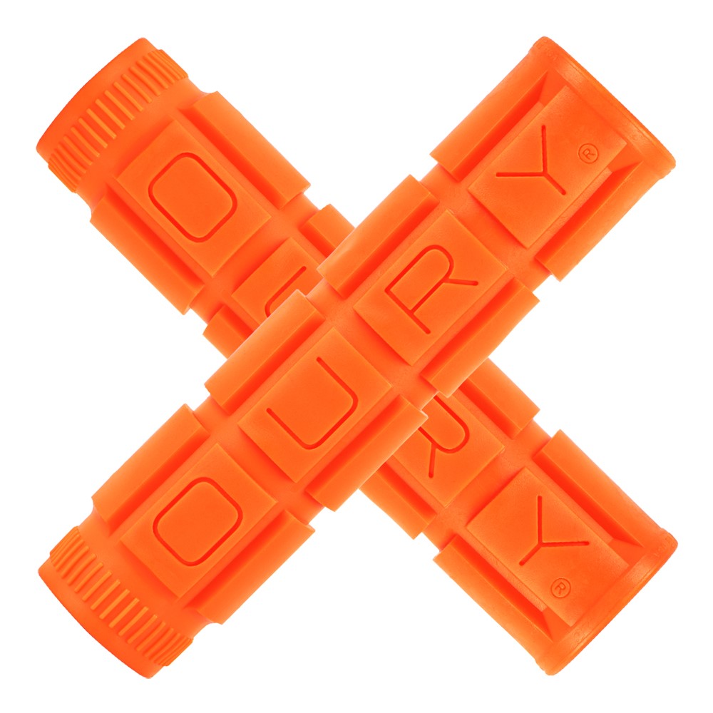 Chwyty kierownicy LIZARDSKINS Single Compound OURY V2 - Blaze Orange (NEW 2024)