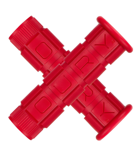 Chwyty kierownicy LIZARDSKINS Single Compound OURY - Red (NEW)
