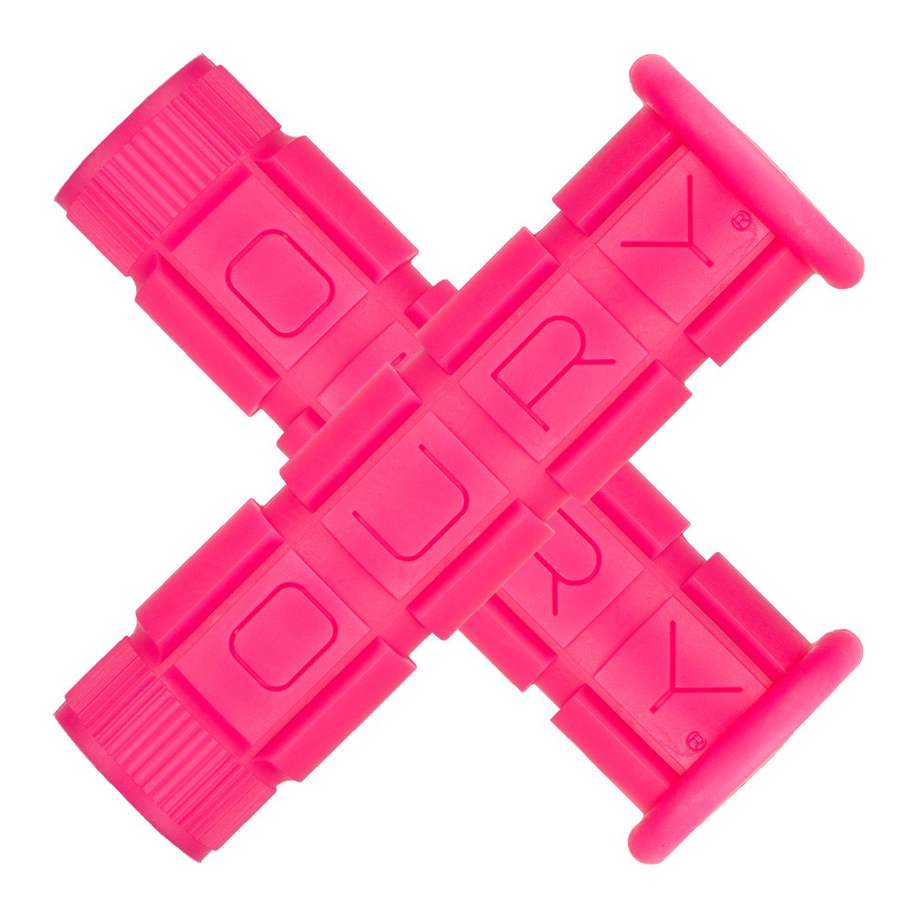 Chwyty kierownicy LIZARDSKINS Single Compound OURY - Neon Pink (NEW 2024)