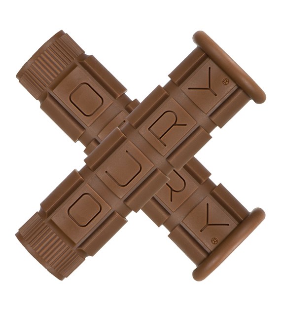 Chwyty kierownicy LIZARDSKINS Single Compound OURY - Muddy Brown (NEW)