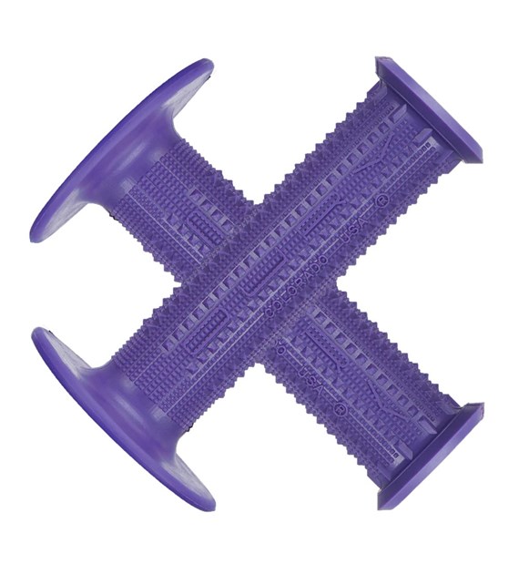 Chwyty kierownicy LIZARDSKINS Single Compound PYRAMID MX - Purple (NEW 2024)