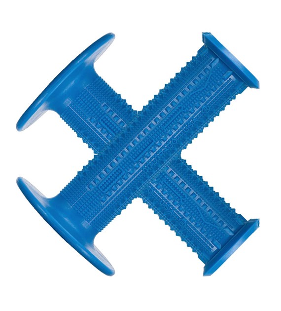 Chwyty kierownicy LIZARDSKINS Single Compound PYRAMID MX - Blue (NEW 2024)