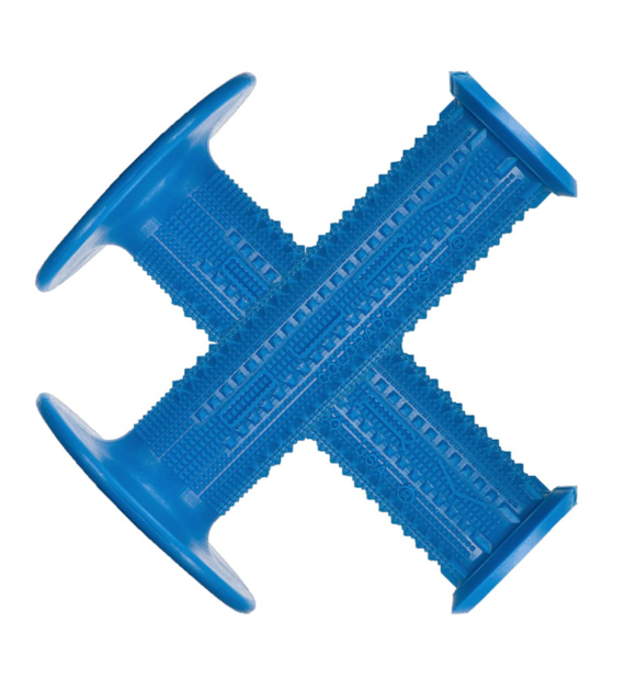 Chwyty kierownicy LIZARDSKINS Single Compound PYRAMID MX - Blue (NEW 2024)
